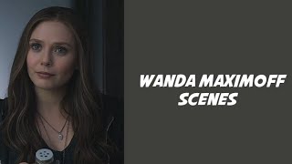 Wanda Maximoff Scenes NO BG MUSIC [upl. by Hegarty495]