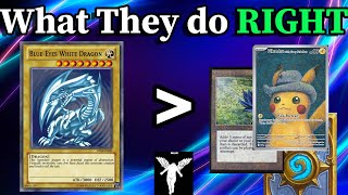 What Yugioh Does BETTER Than OTHER CARD GAMES [upl. by Ellerret]