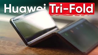 Huaweis Groundbreaking TripleFoldable Phone What We Know So Far [upl. by Alyar557]