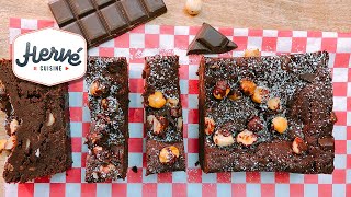 RECETTE ENORME  BROWNIE CHOCOLAT PATATE DOUCE [upl. by Anella503]