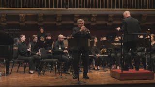 UMich Symphony Band  James Stephenson Spinning Wheel 2024 world premiere [upl. by Llekcir]