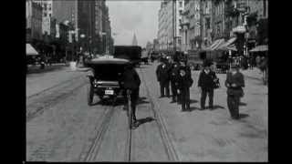 quotA Trip Down Market Streetquot  San Francisco in 1906 before the earthquake HQ [upl. by Eibbor]