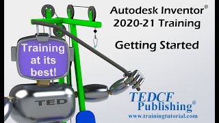 Autodesk Inventor 202021 Getting Started [upl. by Ettegdirb]