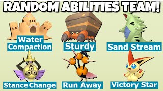 Pokemon Showdown but a RANDOM ABILITY GENERATOR PICKS MY TEAM [upl. by Noivad]