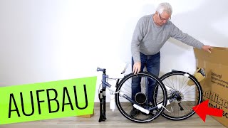 FAHRRAD AUFBAUEN  einfach amp schnell  Fahrradorg [upl. by Eenet]