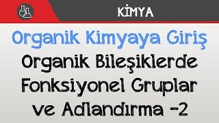 Organik Bileşiklerde Fonksiyonel Gruplar ve Adlandırma 2 [upl. by Gaspard]