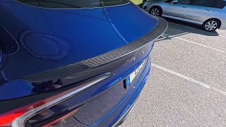 Arranque FABULOSO do Tesla Model 3 Performance [upl. by Sola647]