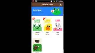 LINE theme changer for android [upl. by Charleen]