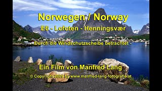 E6 – Fähre BognesLødingen – LofotenHenningsvær  Norwegen [upl. by Elyod]