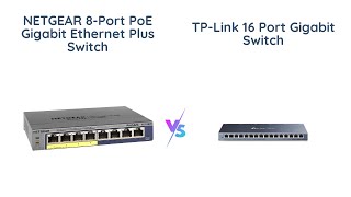 NETGEAR vs TPLink Which Gigabit Ethernet Switch is Better [upl. by Idnac909]