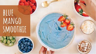 Blue Mango Smoothie Bowl  Raw Manda [upl. by Eendys]