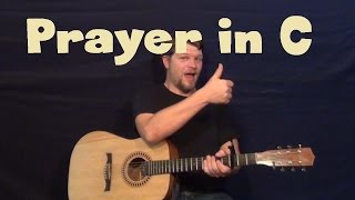 Prayer in C Lilly Wood amp The Prick Guitar Lesson  How to Play Tutorial [upl. by Lemart]