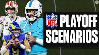 NFL Playoff Picture Breaking Down The WILDEST potential outcomes amp matchups I CBS Sports [upl. by Enitsirhc]