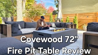 72quot Modern Firepit Review [upl. by Mehta]