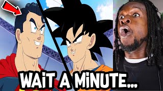 Goku vs Superman RAP BATTLE REACTION [upl. by Mcloughlin497]