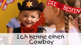 👩🏼 Ich kenne einen Cowboy  Singen Tanzen und Bewegen  Kinderlieder [upl. by Lemej]