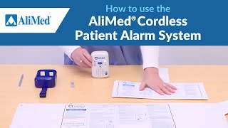 How to use the AliMed® Cordless Patient Alarm System [upl. by Nniroc]