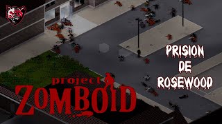 Project Zomboid  Novato visitando la prisión de Rosewood [upl. by Nehgaem]