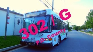 Route 302G WEEKDAYS RTA of Central Maryland  FULL RIDE Part 12 [upl. by Ardis249]