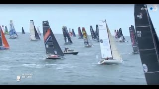 Voile – Direct  Le départ de la Transat Jacques Vabre 2019 depuis Le Havre [upl. by Hopkins510]