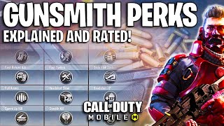 Wounding 🔥 Gunsmith Perks explained  Call of Duty  COD Mobile  Season 11 [upl. by Aiselad]