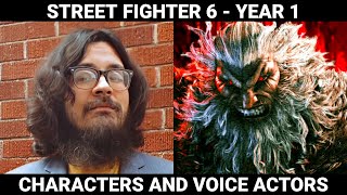 Street Fighter 6  Year 1 DLC Characters and Voice Actors English and Japanese [upl. by Varien]