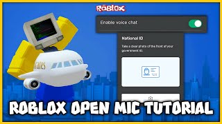 Cara Menyalakan Mic di Roblox pakai KTP [upl. by Anital]