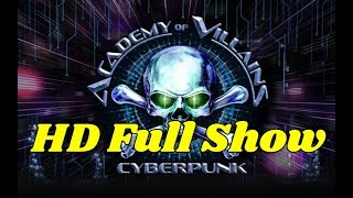 Academy of Villains Cyberpunk Halloween Horror Nights Universal 2018 [upl. by Rolo]