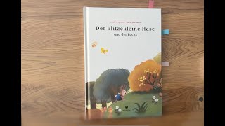 Der klitzekleine Hase und der Fuchs Kinderbuch Bilderbuch Buch Geschichte Mut Freundschaft [upl. by Tori]