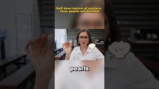 Self description of oysters How pearls are formed [upl. by Farhi]