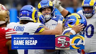 Rams COMPLETE double digit comeback in 4th quarter despite big day from Juwan Jennings  Game Recap [upl. by Amero]