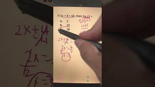 Digital SAT Quick Tips Mastering Equations shortsvideo educational satmathconcepts Viralvideo [upl. by Lacim]