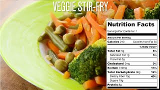 Delicious and Healthy Meals For Weight Loss  Veggie stir fry shorts [upl. by Zigmund]