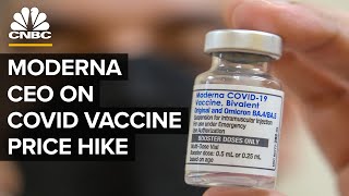 Moderna CEO Stéphane Bancel testifies on potential Covid vaccine price hike — 32223 [upl. by Pomfrey]