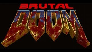 Brutal Doom Knee Deep in the Dead  An insane run on Hard Realistic [upl. by Arrak186]