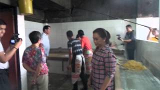 Sandy Daza at the Panciteria de Lipa Miki Factory [upl. by Alarise]