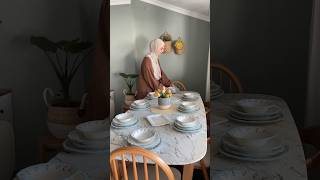 Bella maison yemek takımı 🌼🍽️ reklam mutfak sofra [upl. by Ynnel]