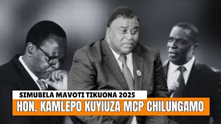 Hon Kamlepo Kalua kuyiwuza MCP chilungamo mosanyengelera ayi [upl. by Nilkcaj]