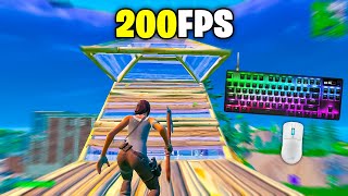 GTX 1650 4GB Fortnite Low Meshes  Apex Pro TKL ASMR 😴 [upl. by Gerstner997]