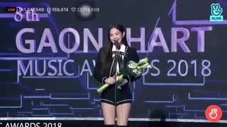 Jennie Blackpink For Gaon Chart Music Award 2019 [upl. by Alvera659]