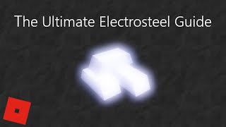 ROBLOX Tradelands Guides  Electrosteel [upl. by Gusty700]