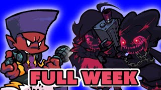 Flashing Lights Funkin Corruption Mods Expanded  Darnell vs EVIL GF  Evil Pico FULL WEEK [upl. by Notpmah869]