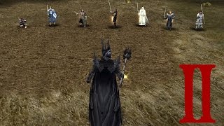 Sauron vs Gondor heroes REMATCH [upl. by Obmar445]