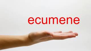 How to Pronounce ecumene  American English [upl. by Nirat]