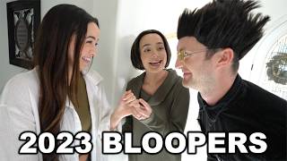 The Funniest BLOOPERS of 2023  Merrell Twins [upl. by Keelby]