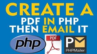 PHP Contact Form with PDF attachment sent using PHP Mailer [upl. by Fredia]