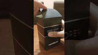 UNBOXING MONTBLANC EXPLORER [upl. by Camey686]