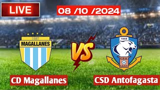 CD Magallanes Vs CSD Antofagasta [upl. by Ynnaj398]