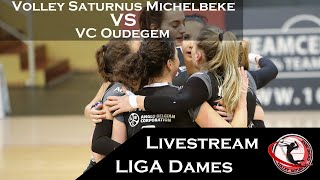 VOLLEY SATURNUS MICHELBEKE vs VC OUDEGEM [upl. by Ellesij]