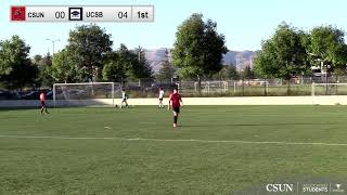 CSUN Mens Soccer vs UCSB [upl. by Neelyk]